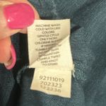 J.Jill Women Button Tunic XL Blue Linen Blend Minimalist Lagenlook Coastal Beach Photo 5