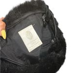 Vintage Watters and Watters Black Fur Trim Corset Top – Size 2 Photo 3