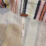 Free People  Multicolor Striped Midi Tie-Waist Wrap Aubrey Sarong Skirt Size 10 Photo 6