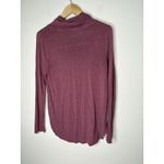 Talbots  Womens Size M Shirt Long Sleeve Blouse Top Cowl Neck Tunic Red Capsule Photo 2