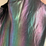 Lip service  Cult Iridescent Black Leggings with Suspenders Photo 5