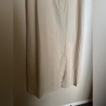 Mango  Maxi Skirt Sz Small in Beige‎ Long Business Casual A-Line NEW Photo 3
