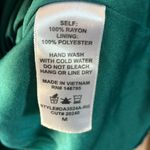 Dee Elle  Teal Top with Patterned Trim medium Photo 2