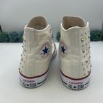 Converse  Size 7 Women Chuck Taylor All Star Hi Top Sneaker Gold silver Studs Photo 1