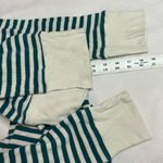 Victoria's Secret Victoria’s Secret Green White Striped One Piece Pajamas Photo 7