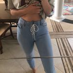 PacSun Lace Up Jeans Photo 0