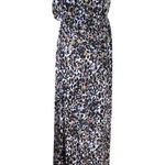 Eye Candy women's medium leopard print sleeveless stretchy maxi dress Photo 2