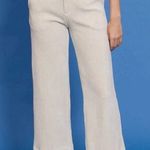 Lucy Paris Bruna Ivory Pants Stretch Corduroy Crop Size Medium NWT Photo 0