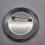 John McCain & Sarah Palin 2008 Button Pin Black Photo 2