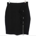 Rebecca Minkoff  Angela Ruffled Zipper Pencil Skirt Women’s Large NWT Photo 2