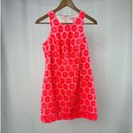 Lilly Pulitzer Pinwheel Pearl Shift Dress in Fiesta Pink Size 2 Photo 3