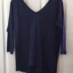 Cable & Gauge FINAL MARKDOWN Ladies’  Metallic Knit Top pm Photo 0