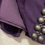 Tibi Silk Studded Mini Skirt Purple Size 6 Photo 4