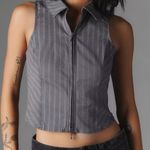 Urban Outfitters Silence & Noise Iris Zip Through Tank Top Vest Photo 0