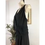 Lulus Women Small Maxi Dress Coveted Ballroom Evening Grown Formal Wear Black Photo 5