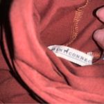 Peruvian Connection  brown knit sweater turtleneck tunic blouse boho holiday L Photo 5