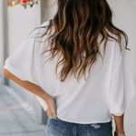 VICI Elton Drape Blouse White Photo 1