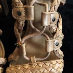 Merona  Braided lace up block heel sandals Photo 3