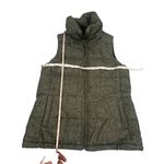 Old Navy  black and white pattered neutral size XS puffer vest Photo 6