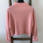 H&M Ribbed Pink Cropped Turtleneck Sweater / Size XS Photo 8