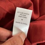 Mittoshop -Apricot Lane Boutique Rayon Dress. Size Medium Burnt Orange Photo 11