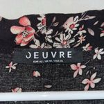 Oeuvre Bell Sleeve Floral Bow Tie Midi Dress Size XL Photo 3