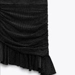 ZARA NWT  SPARKLY RUCHED SKIRT Holiday Festive Bloggers Fav Photo 4