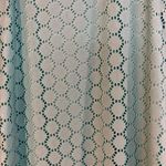 Melissa Paige Crochet Lace Maxi Sea Foam Teal Fringe on Bottom Medium Photo 1