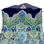 Lilly Pulitzer Floral And Alligator Top Women's Size Small Short Sleeves Photo 3