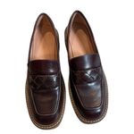 Nordstrom Torie Platform Loafer In Burgundy London, Sz 7.5 Photo 4