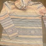 Free Planet  striped pullover sweatshirt lightweight cotton‎ club oversized Photo 6