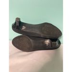 Life Stride Elegant Black Peep-Toe Pumps with Strappy Design Dressy Evening Heels S-12 Photo 5