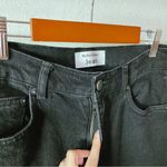 Reformation Liza High Rise Straight Jeans Size 26 in Black Photo 6