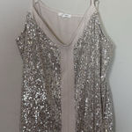 Maurice's Tank Top Women 1X Party Glam Sequin Y2K Festival Shiny Sparkle Cocktail Photo 0