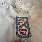 Johnny Was  Malin Tank In White sz L crochet side embroidered laces panel Photo 5