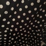 R & K R‎ & K Originals Women's Black White Dot Dress Size 10 35" Long x 18" Pit to Pit Photo 2