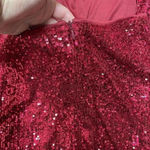 Jump Sequin-Embellished V-Neck Cropped Top & Long Skirt Two-Piece Dress Photo 10