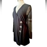 C/MEO COLLECTIVE First Light Blazer Dress Black Size Small Photo 3