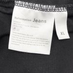 Reformation Jeans Womens Dress XL Kalia Wrap Stretchy Night Out City Chic Black Photo 6