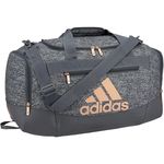 Adidas  grey and rose gold duffel bag Photo 0
