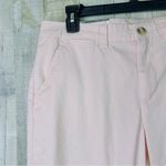 Maison Jules  Size 10 Very Light Pink Essential Mid Rise Fitted Hip Casual Pant Photo 2