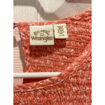 Wrangler Billabong X Top Women's Pink Long Sleeve Peasant Sleeve Size Large Photo 3