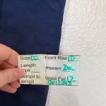 Torrid navy blue crop pull on skinny stretch poplin mid-rise pant size 00 (US 10/L) Photo 11