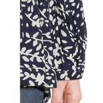 Time & Tru NWT  Women's Tiered Blue White Spring Feminine Flowy Top SZ Small Photo 2