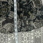 Bailey 44 Viola Floral Ruffle Chiffon Minidress Black Multi Size 6 Photo 13