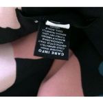 Who What Wear Pencil Skirt Box Pleat Black Floral Photo 4