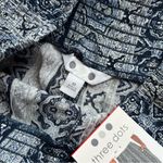 Three Dots  Pull On Pants Blue Batik New NWT Loungewear Resort Casual Medium New Photo 3