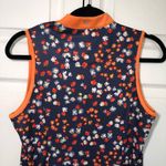Callaway  Opti Dri Sleeveless Golf Dress in Floral Blue Indigo Size M Photo 7