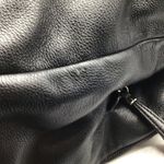 Coach black leather three compartment shoulder bag Photo 7