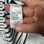 THML  Embroidered nautical striped tank relaxed fit dress size medium Photo 5